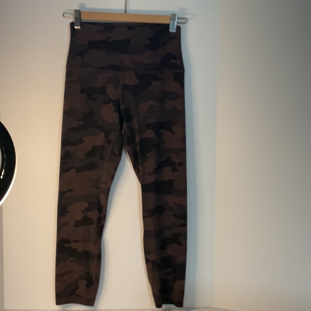 Lululemon Align Camouflage Brown Leggings